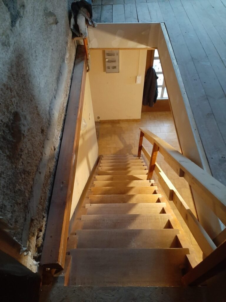 Création de trémie et installation éscalier