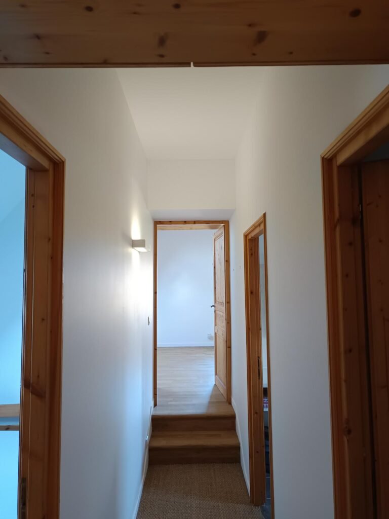 Peinture couloir et chambres